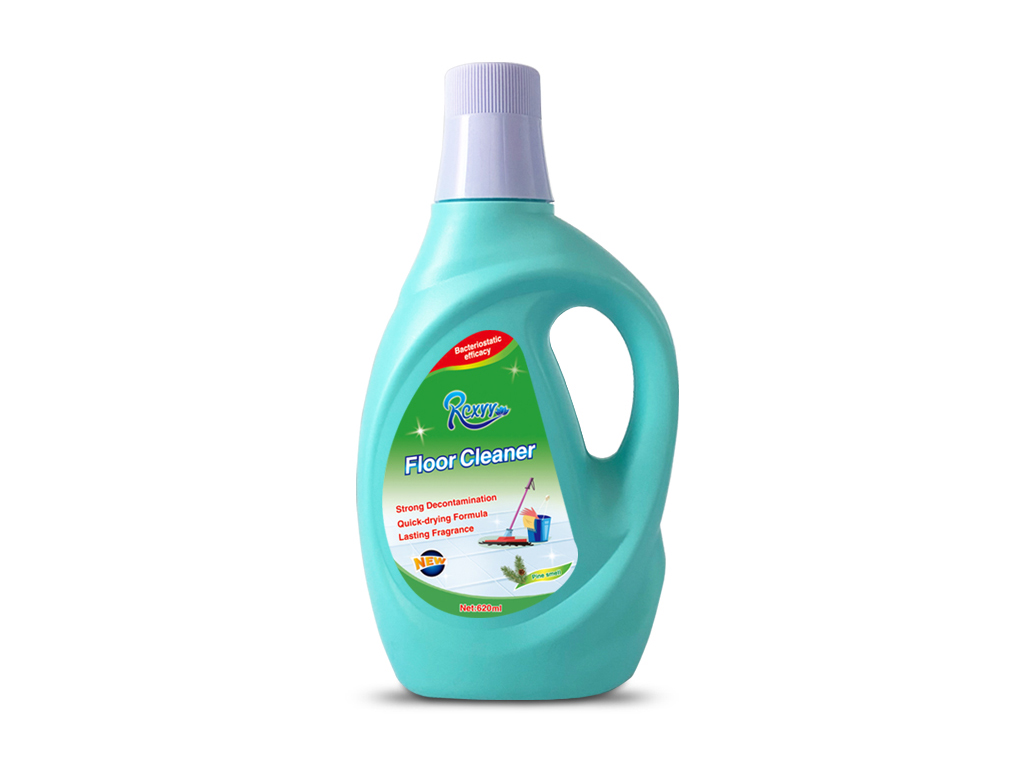 Floor Surface Cleaner Liquid 620ml Pine Scent Quick Drying Formula for Household Ground Stain Cleaning Factory OEM Wholesale