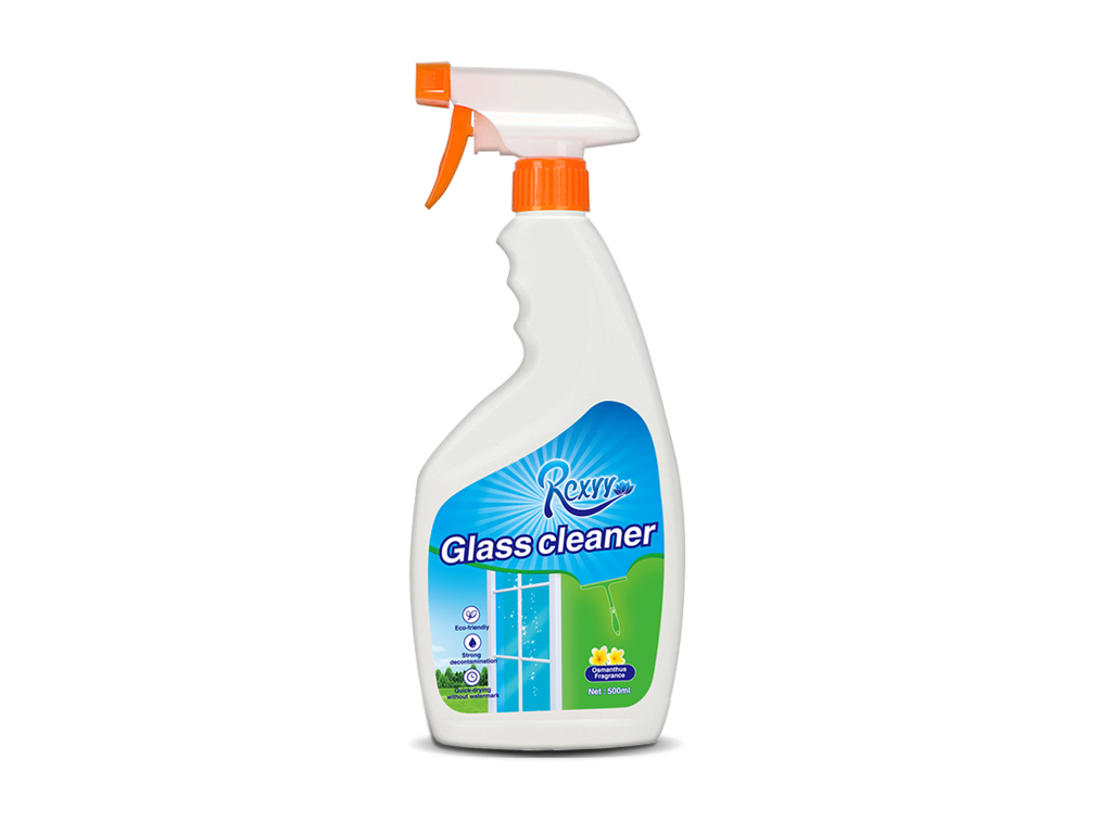 Glass Surface Cleaner Spray 500ml Quick Drying Residue Free Formula for Transparent Surface Daily Maintenance Factory OEM Wholesale