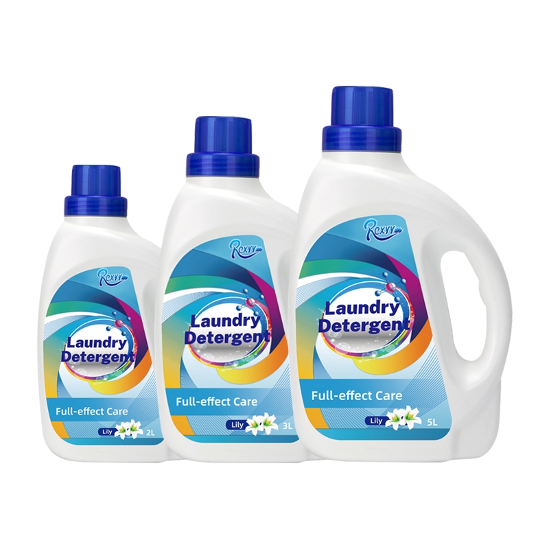 Perfumed Care Laundry Detergent 2L 3L 5L Lily Scent Heavy Stain Removal for Household Clothes Washing Factory OEM Wholesale