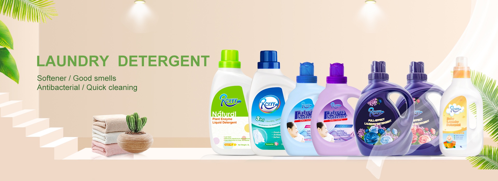 Multi-scene application of household and commercial laundry detergente Multi-scene application of household and commercial laundry detergente